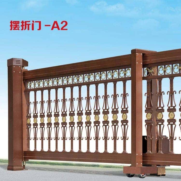 电动摆折门 